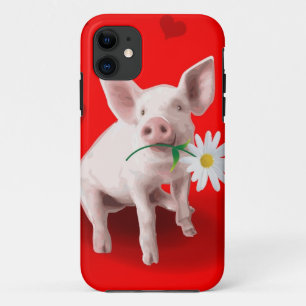 愛iPhone 5の場合のこのブタ iPhone 11 ケース