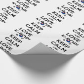 愛Kポップ・アートの! ラッピングペーパー (角)