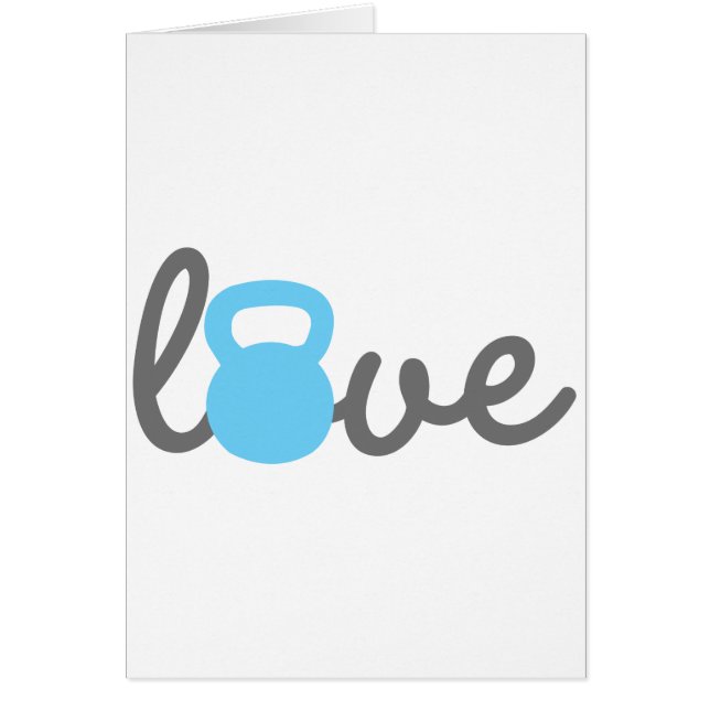 愛Kettlebellの青 (正面)