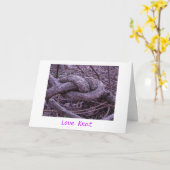 「愛Knot カード (黄色い花)