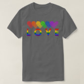 愛LGBT2 Tシャツ (デザイン正面)