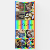 愛LGBTQIA+平等とプライド集会 横断幕 (縦)