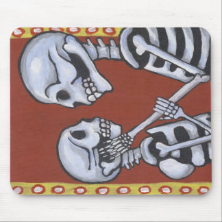 愛mousepadのdia de los muertosの骨組 マウスパッド