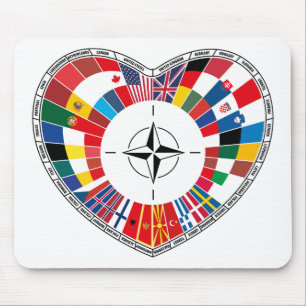 愛NATO諸国、NATOとの マウスパッド