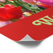 愛Ourナースポスタープリントありがとうナース ポスター (角)