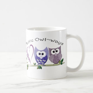 愛Owl~waysのかわいいフクロウの芸術のギフト コーヒーマグカップ