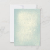 愛owls甘くて可愛い結婚式のRSVPカード 出欠カード (裏面)