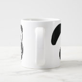 愛Panda®のジャンボマグ ジャンボコーヒーマグカップ (裏面)