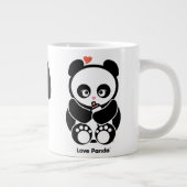 愛Panda®のジャンボマグ ジャンボコーヒーマグカップ (右)
