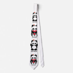 愛Panda®のタイ ネクタイ