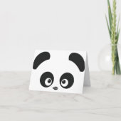 愛Panda®のメッセージカード カード (裏面)