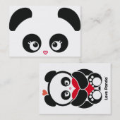 愛Panda®の名刺 名刺 (正面/裏面)