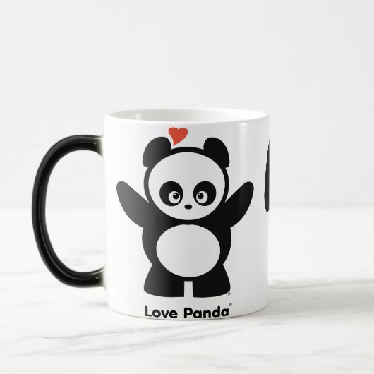 愛Panda®の変形させるマグ モーフィングマグカップ (左)