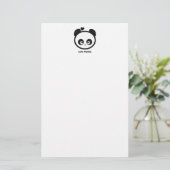 愛Panda®の文房具 便箋 (スタンド正面)