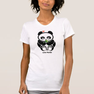 愛Panda®の服装 Tシャツ