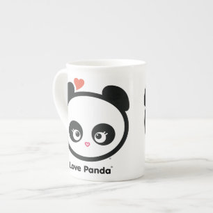 愛Panda®の骨灰磁器のマグ ボーンチャイナマグカップ