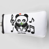 愛Panda® ゴルフヘッドカバー (正面)