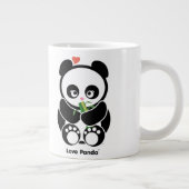愛Panda® ジャンボコーヒーマグカップ (右)