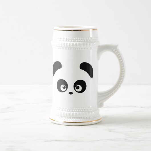 愛Panda®ステイン ビールジョッキ (右)