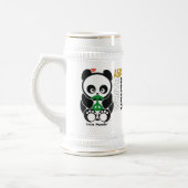 愛Panda®ステイン ビールジョッキ (左)