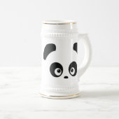愛Panda®ステイン ビールジョッキ (正面右)
