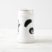 愛Panda®ステイン ビールジョッキ (中央)