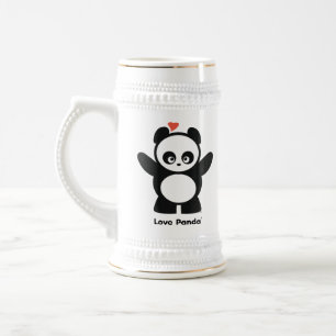 愛Panda®ステイン ビールジョッキ