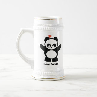 愛Panda®ステイン ビールジョッキ