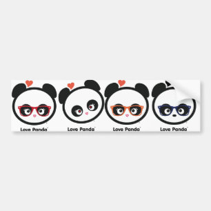 愛Panda® バンパーステッカー
