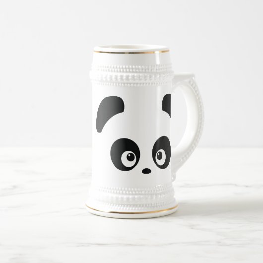 愛Panda® ビールジョッキ (正面右)
