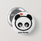 愛Panda®ボタン 缶バッジ (正面&裏面)