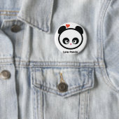 愛Panda®ボタン 缶バッジ (インサイチュ)