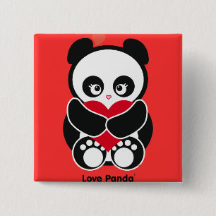 愛Panda®ボタン 缶バッジ
