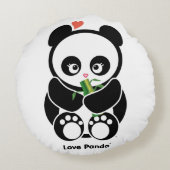 愛Panda® ラウンドクッション (裏面)