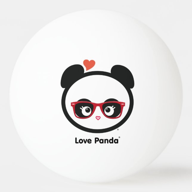 愛Panda® 卓球ボール (正面)