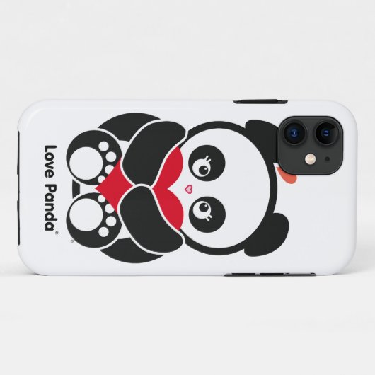 愛Panda® Case-Mate iPhoneケース (裏面(横))