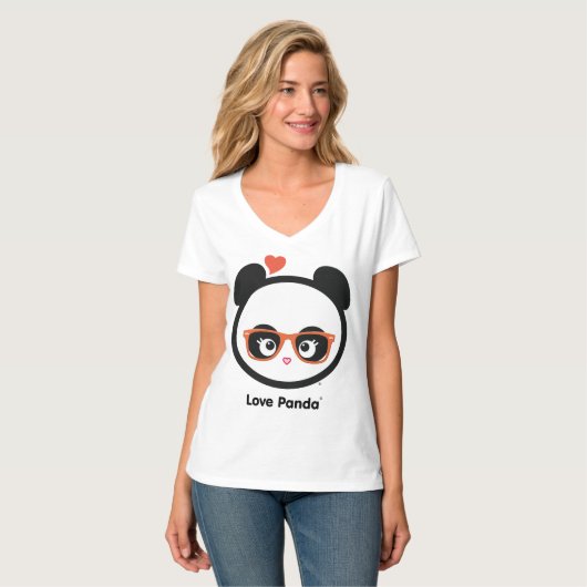 愛Panda® Tシャツ (正面フル)
