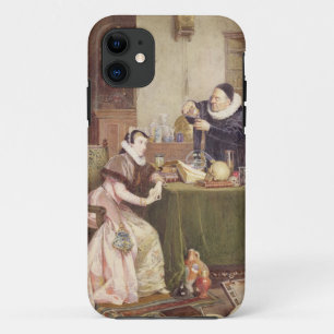 愛Philtre 1885年(w/c白と高まる) iPhone 11 ケース