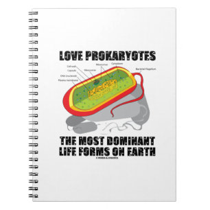 愛Prokaryotes地球上で最も支配的な生命型枠 ノートブック