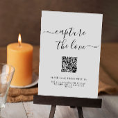 愛Qrコードのサインをキャプチャする,ミニマル主義者 招待状