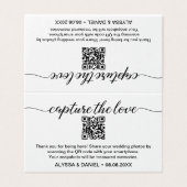 愛QRコードの写真結婚共有をキャプチャ (外部フラット)