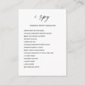 愛QRコードの写真結婚共有をキャプチャ エンクロージャーカード (裏面)