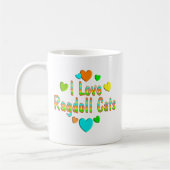 愛Ragdoll猫 コーヒーマグカップ (左)