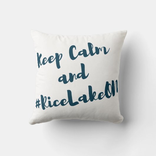 愛rice湖の枕 クッション (裏面)