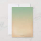 愛RSVPの永久にGC 出欠カード (裏面)