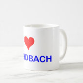 愛Sandbachのコーヒー・マグ コーヒーマグカップ (正面右)