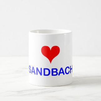 愛Sandbachのコーヒー・マグ コーヒーマグカップ