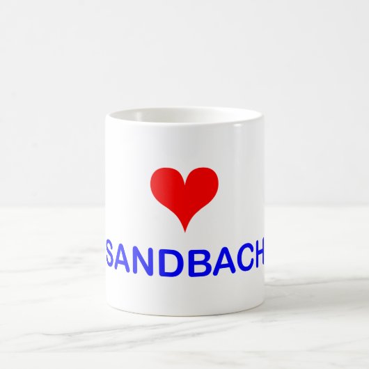 愛Sandbachのコーヒー・マグ コーヒーマグカップ (中央)