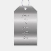 愛sqrbllで私からあなたへ2サイドのギフトラベル ギフトタグ (裏面)