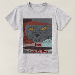 愛Sweet CatママTシャツfor woman Tシャツ